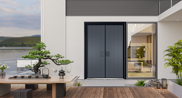 智能锁不锈钢门一体化定制方案