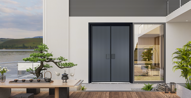 别墅业主选择的入户门长什么样